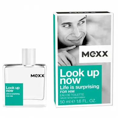 Mexx, Look Up Now Men, woda toaletowa, 50 ml