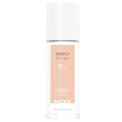 Mexx, Simply For Her, dezodorant w naturalnym sprayu, 75 ml