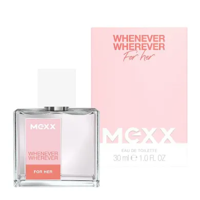 Mexx, Whenever Wherever For Her, woda toaletowa, spray, 30 ml