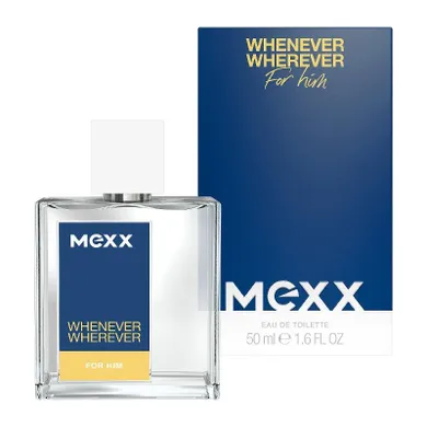 Mexx, Whenever Wherever For Him, woda toaletowa, spray, 50 ml