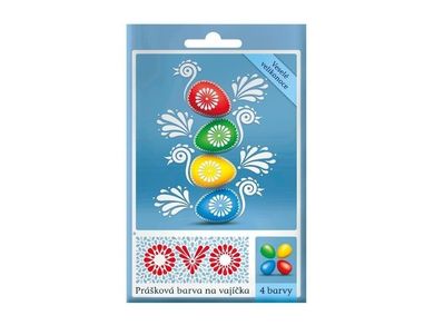 MFP, farby do jajek wielkanocnych, 4 kolory, 5g