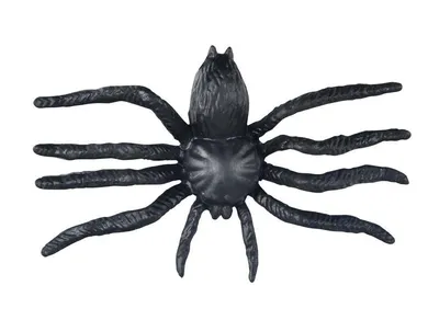 MFP, pająk, figurka, 6 cm czarny, 6 szt.