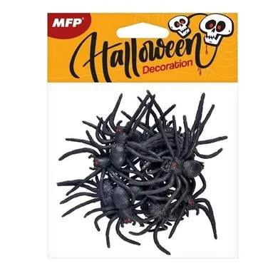 MFP, pająk, zestaw figurek, 7 cm, 12 szt.