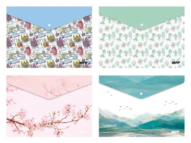 MFP, teczka kopertowa na zatrzask, A4, 1 szt.