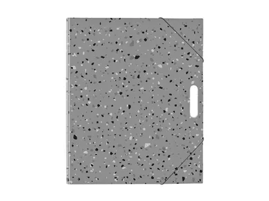 MFP, teczka z gumką A4, Terrazzo, szara, 1 szt.