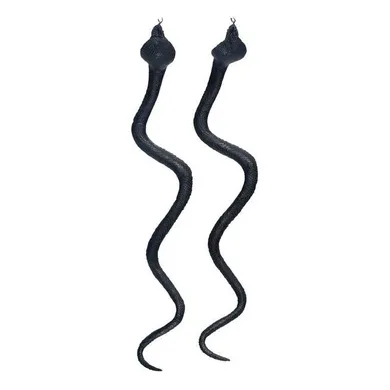 MFP, wąż gumowy, czarny, 34 cm, 2 szt.