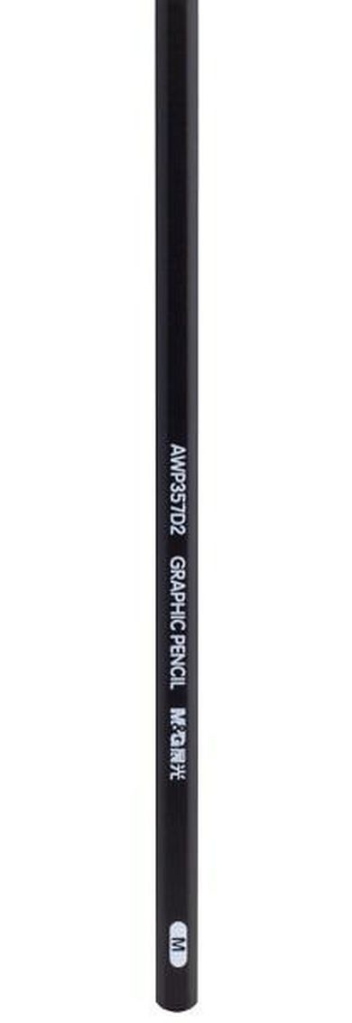 M&G, węgiel w ołówku M, 12 szt.