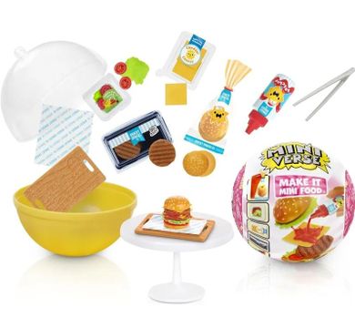MGA's Miniverse, Make It Mini, Foods Diner, kula niespodzianka, mini produkty spożywcze