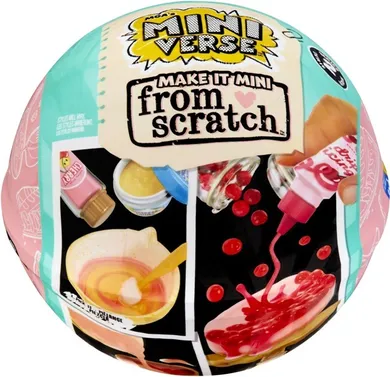 MGA's Miniverse, Make It Mini from scratch, kula niespodzianka, mini jedzenie