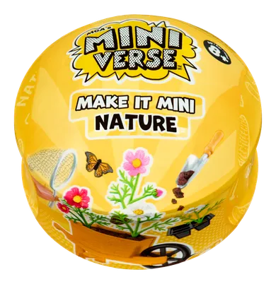 MGA's Miniverse, Make It Mini, Nature, kula niespodzianka, mini rośliny