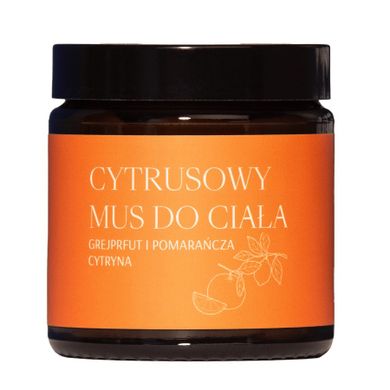 Mglife, cytrusowy mus do ciała, 120 ml