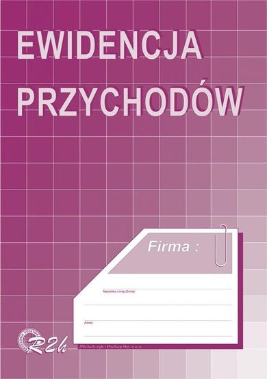 Michalczyk i Prokop Druki, druk A4, ewidencja przychodów