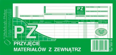 Michalczyk i Prokop Druki, przyjęcie materiałów z zewnątrz, 1/3 A4