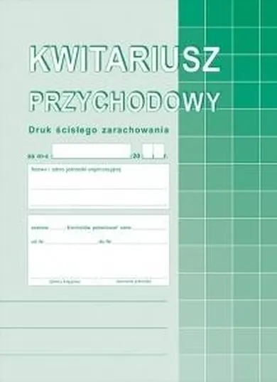 Michalczyk i Prokop, kwitariusz przychodowy, 400-3