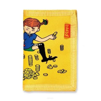 Micki, Pippi Langstrumpf, portfel, żółty