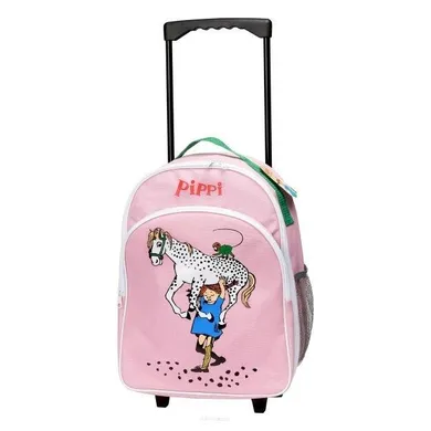 Micki, Pippi, plecak na kółkach, różowy