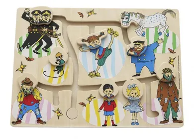 Micki, Puzzle drewniane labirynt edukacyjna Pippi