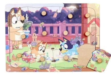 Micki, Puzzle z uchwytami drewniane 12el