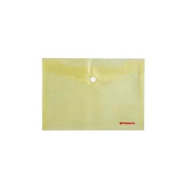Micro, teczka kopertowa na zatrzask, A5, żółta, 1 szt.