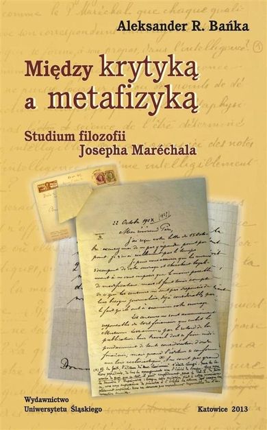 Między krytyką a metafizyką. Studium filozofii
