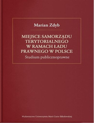 Miejsce samorządu terytorialnego w ramach ładu prawnego w Polsce