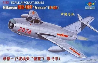 Mikoyan MiG17-PF Fresco, model, 1:32