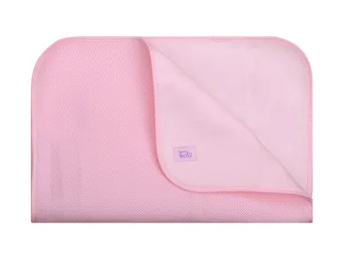 Mila, mata do przewijania, różowa, 50-70 cm