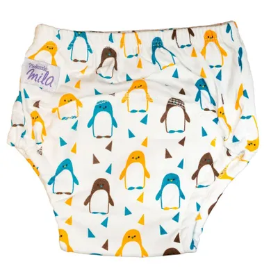 Mila, Pingwinki, majteczki treningowe, pieluszka wielorazowa
