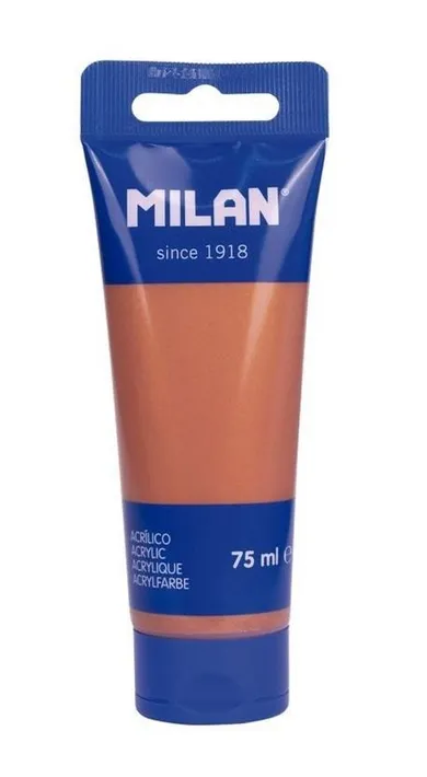 Milan, farba akrylowa w tubce, 75 ml, miedziana