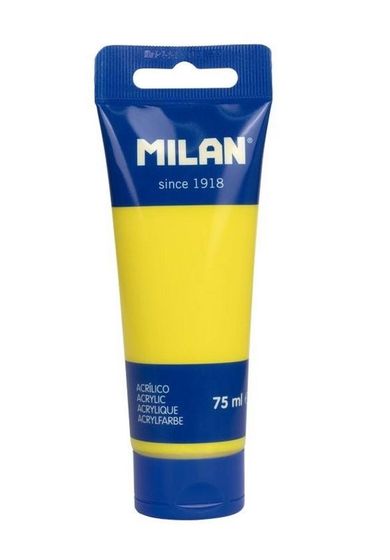 Milan, farba akrylowa w tubce, żółty tropikal, 75 ml