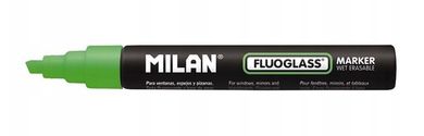 Milan, marker Fluo do szyb, zielony