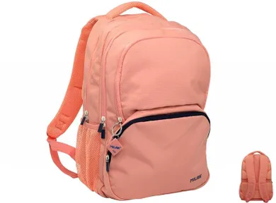 Milan, plecak szkolny, morelowy