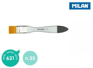 Milan, Premium Synthetic, pędzel spalter, seria 631, nr 35