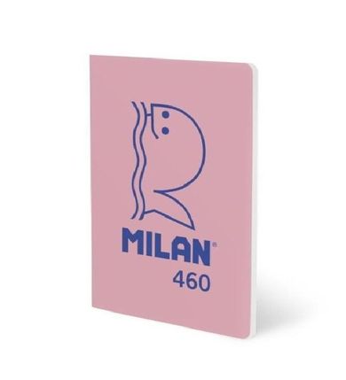 Milan, zeszyt A5, 24 kartki, linia, różowy, 1 szt.