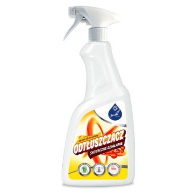 Mill, Clean, odtłuszczacz usuwa tłuste plamy, 555 ml