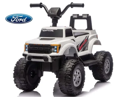 Milly Mally, Ford F-150 Raptor, pojazd na akumulator, biały