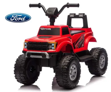 Milly Mally, Ford F-150 Raptor, pojazd na akumulator, czerwony