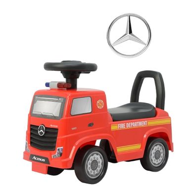 Milly Mally, Mercedes-Benz Actros, jeździk, Fire Truck Red