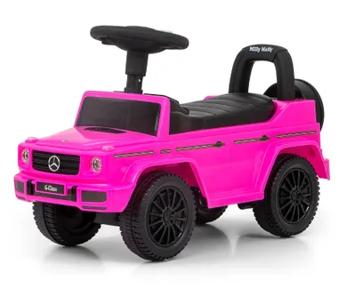 Milly Mally, Mercedes-Benz G350d, jeździk, Pink S