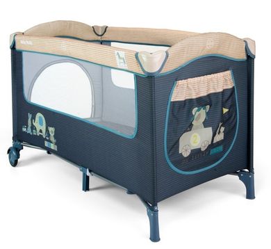 Milly Mally, Mirage Blue Toys, łóżeczko turystyczne