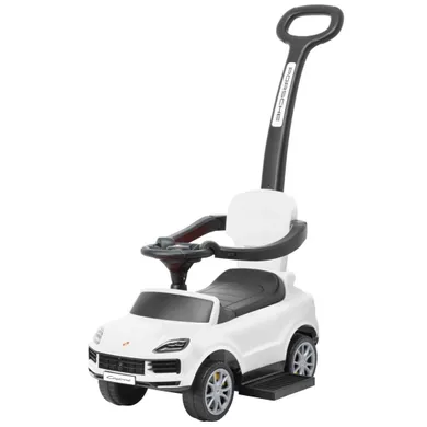 Milly Mally, Porsche Cayenne, jeździk z rączką, biały