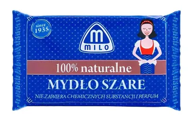 Milo, mydło szare, 100% naturalne, 175g