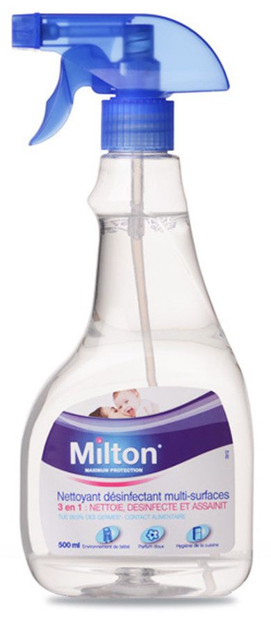 Milton, antybakteryjny spray do dezynfekcji powierzchni, 500 ml