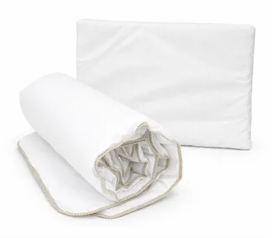 MimiNu, 2-częściowy komplet pościeli, wypełnienie, TOG 1.5, całoroczny, biały, 100-135 cm + 40-60 cm