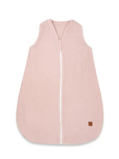 MimiNu, AVI, całoroczny śpiworek do spania, muślin, pudrowy róż, TOG 2-2.5, 3-12m