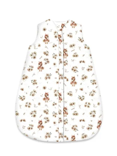 MimiNu, Avi, Kaczuszki, śpiworek bawełniany, beż, letni, TOG 0.5, 3-12m