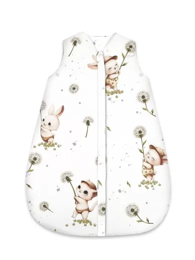 MimiNu, Avi, Kotki, śpiworek bawełniany, letni, TOG 0.5, 3-12m
