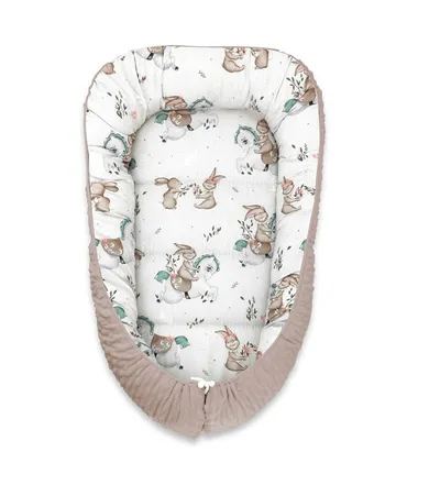 MimiNu, Karuzela, kokon niemowlęcy, 55-75, minky