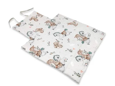 MimiNu, Karuzela, przewijak mobilny, bawełna, 70-50 cm