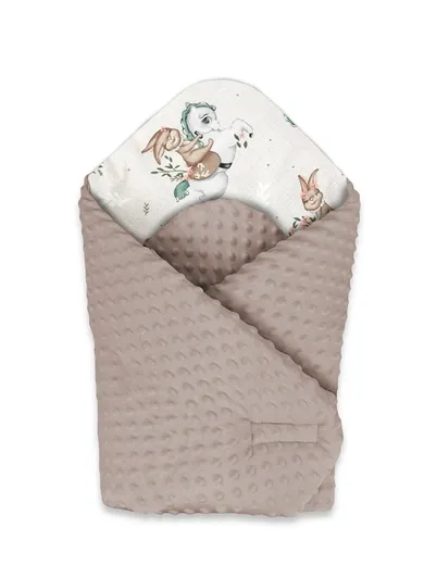 MimiNu, Karuzela, rożek niemowlęcy, minky, 75-75 cm